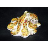 Royal Crown Derby Octopus paperweight