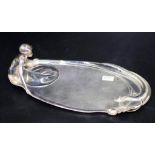 WMF Art Nouveau silver plate tray