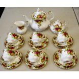 Royal Albert 'Old Country Roses' tea set