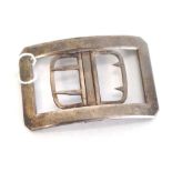 Rare Australian silver buckle by Qwist