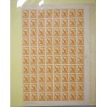 Australian stamp sheets