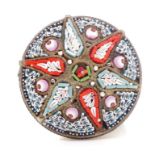 Early 20th C. micro mosaic brooch