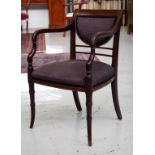 Antique Georgian style armchair