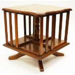 French table top revolving bookcase