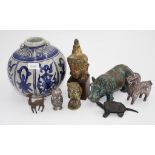 Collection of various Oriental ornaments