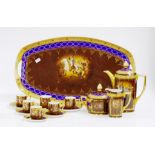 Royal Vienna decorative coffee set