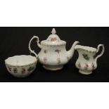 Royal Albert 'Flowers of the Month' part tea set