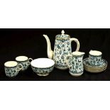 Vintage Royal Crown Derby part coffee set