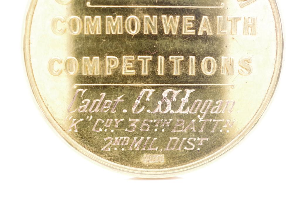 1912/1913 Commonwealth Military Competitions Medal - Image 3 of 4