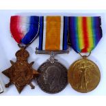 Set of three Australian WWI war medals