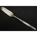 George III sterling silver marrow scoop