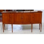 Sheraton style mahogany sideboard