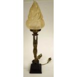 Art Deco type lady lamp