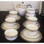 Tuscan part bone china teaset