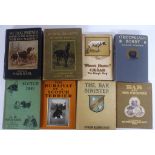 Eight vintage books