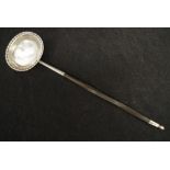 Georgian sterling silver toddy ladle