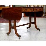 19th century mahogany sofa table