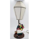 Royal Doulton Balloon seller electric lamp