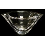 Good Orrefors heavy crystal bowl