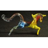 Murano studio glass horse figure