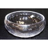 Georg Jensen crystal glass bowl