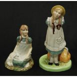 Royal Doulton Pollyanna and Heidi figures