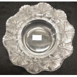 Lalique crystal bowl