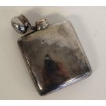 Small sterling silver hip flask
