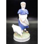 Royal Copenhagen 'Goose Girl' figure