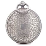 Victorian sterling silver fob watch