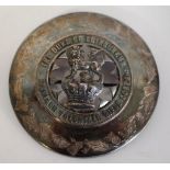 Rare Australian silver Military badge by Qwist