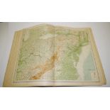 Early John Bartholomew book of maps 'America'