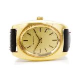 Vintage 18ct yellow gold Longines ladies watch