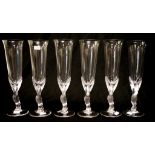 Igor Carl Faberge crystal champagne flutes