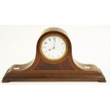Vintage French wood cased mantle clock