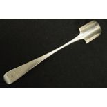 George III sterling silver stilton scoop