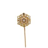Antique French "fix" stick pin