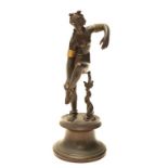 Good antique bronze 'Dancer' figure