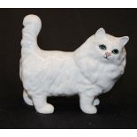 Beswick white Persian cat