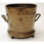 Vintage Benedict 'Curio Bronze' ice bucket