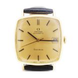 Omega 18ct yellow gold manual wind watch