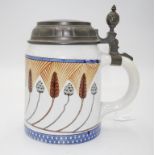 Vintage Villeroy & Boch ceramic beer stein