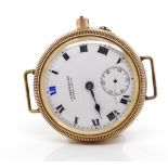9ct rose gold Rotheram swiss lever watch