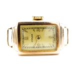 Vintage 9ct rose gold Cyprus watch