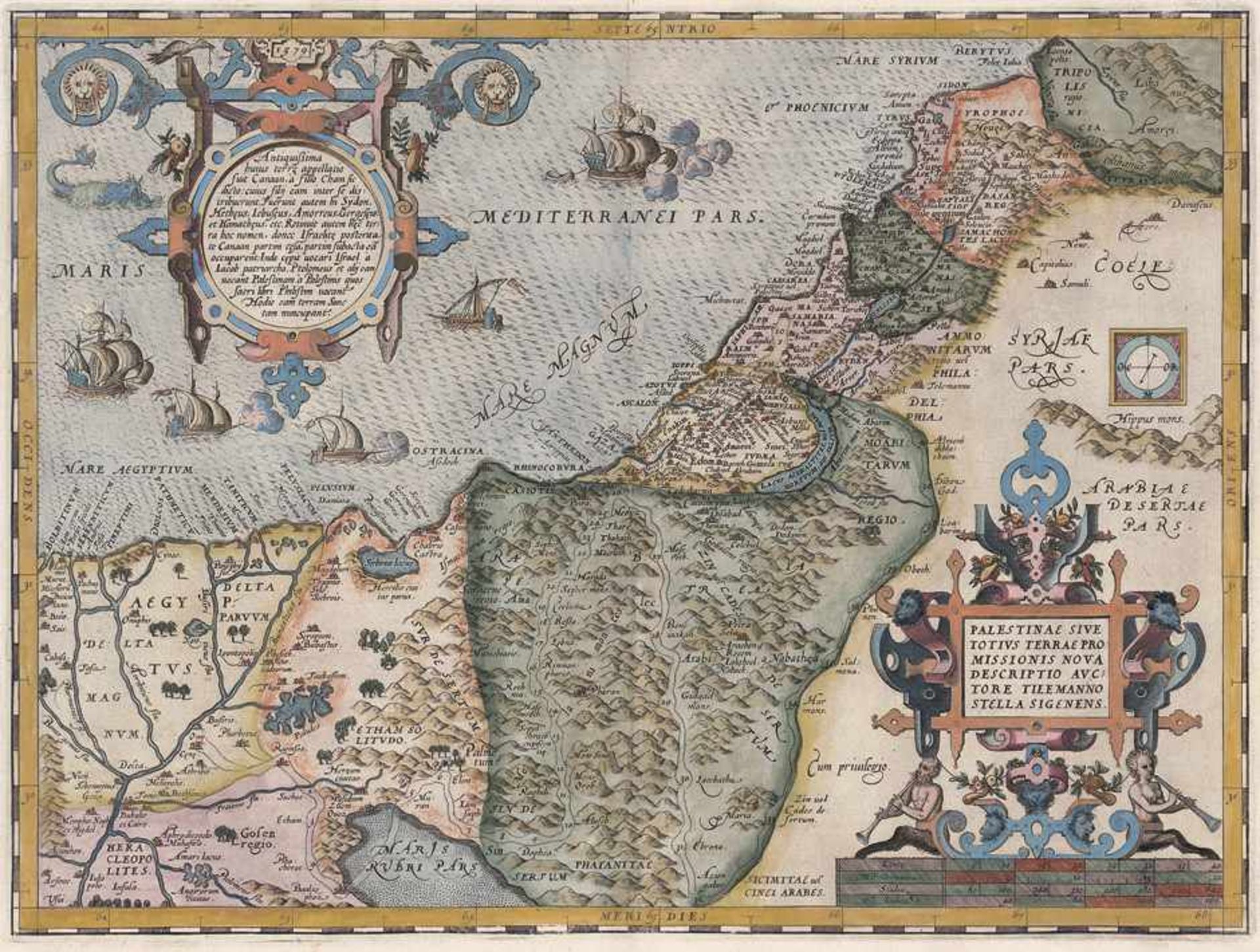 Ortelius, Abraham: Palestinae