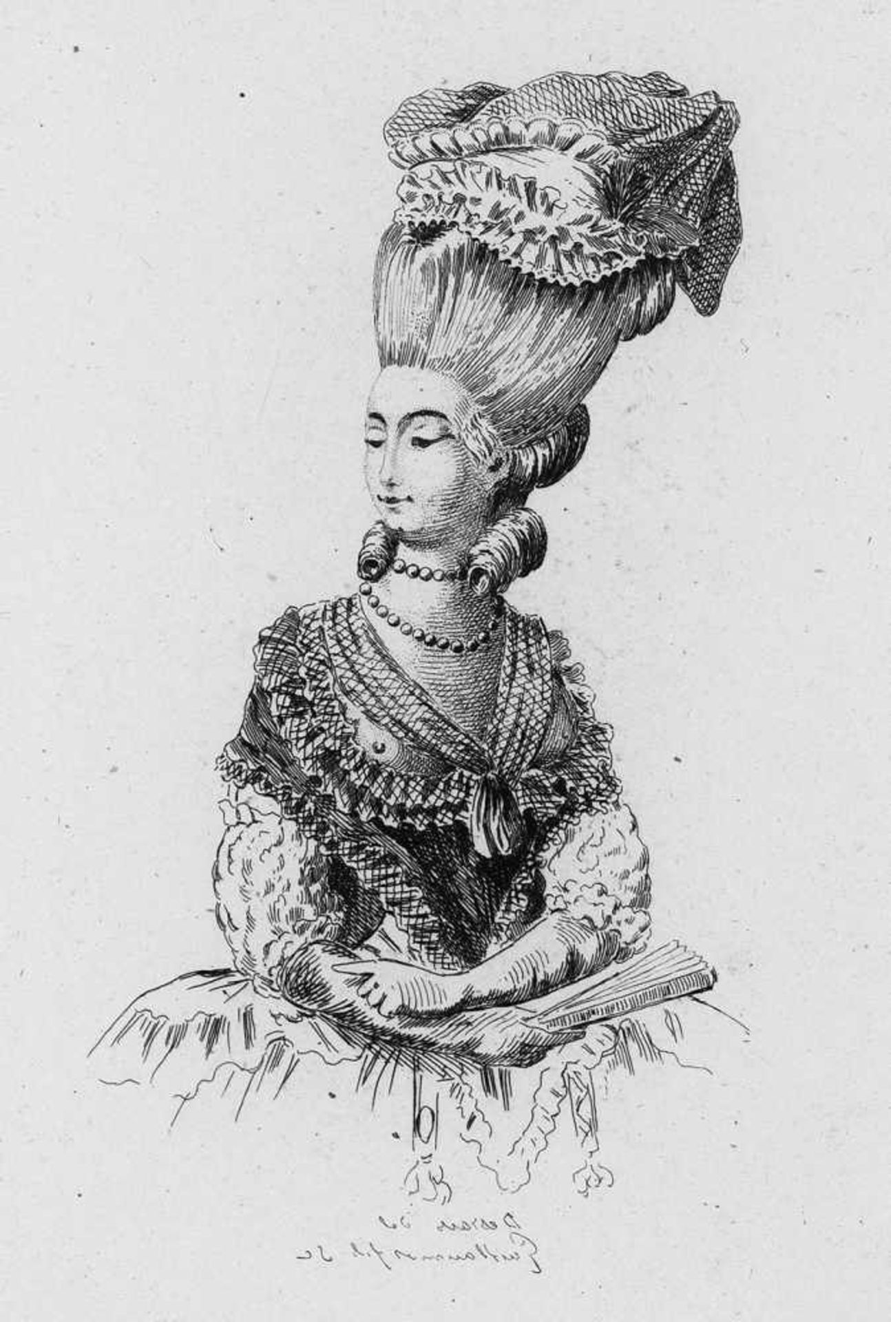 Draner: Costumes du XVIIIe siècle<