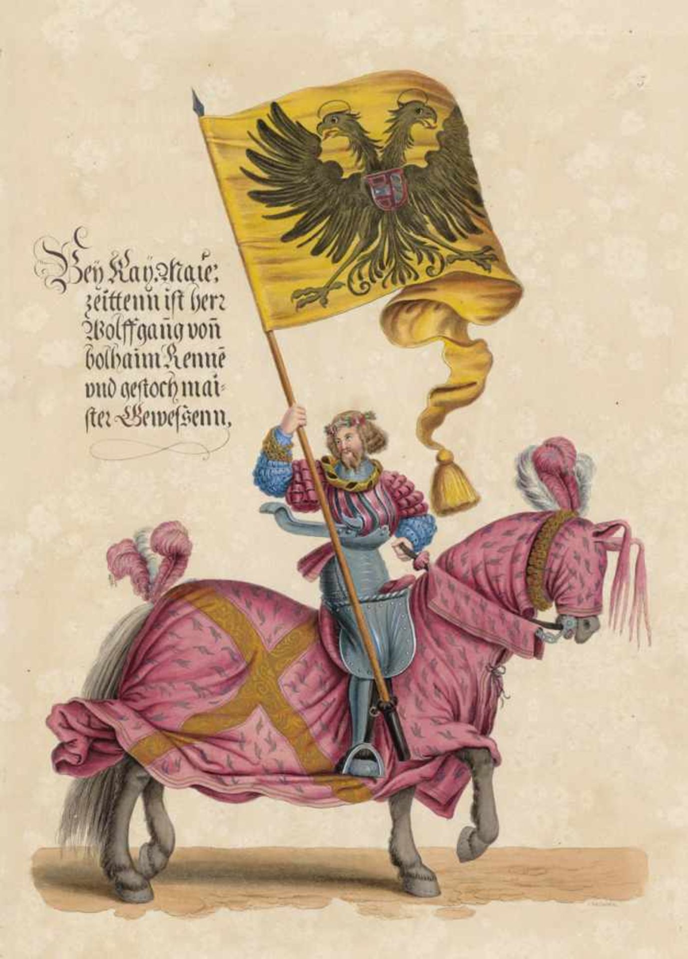 Burgkmaier, Hans: Turnier-Buch. Hrsg. von J. von Hefner-Alteneck