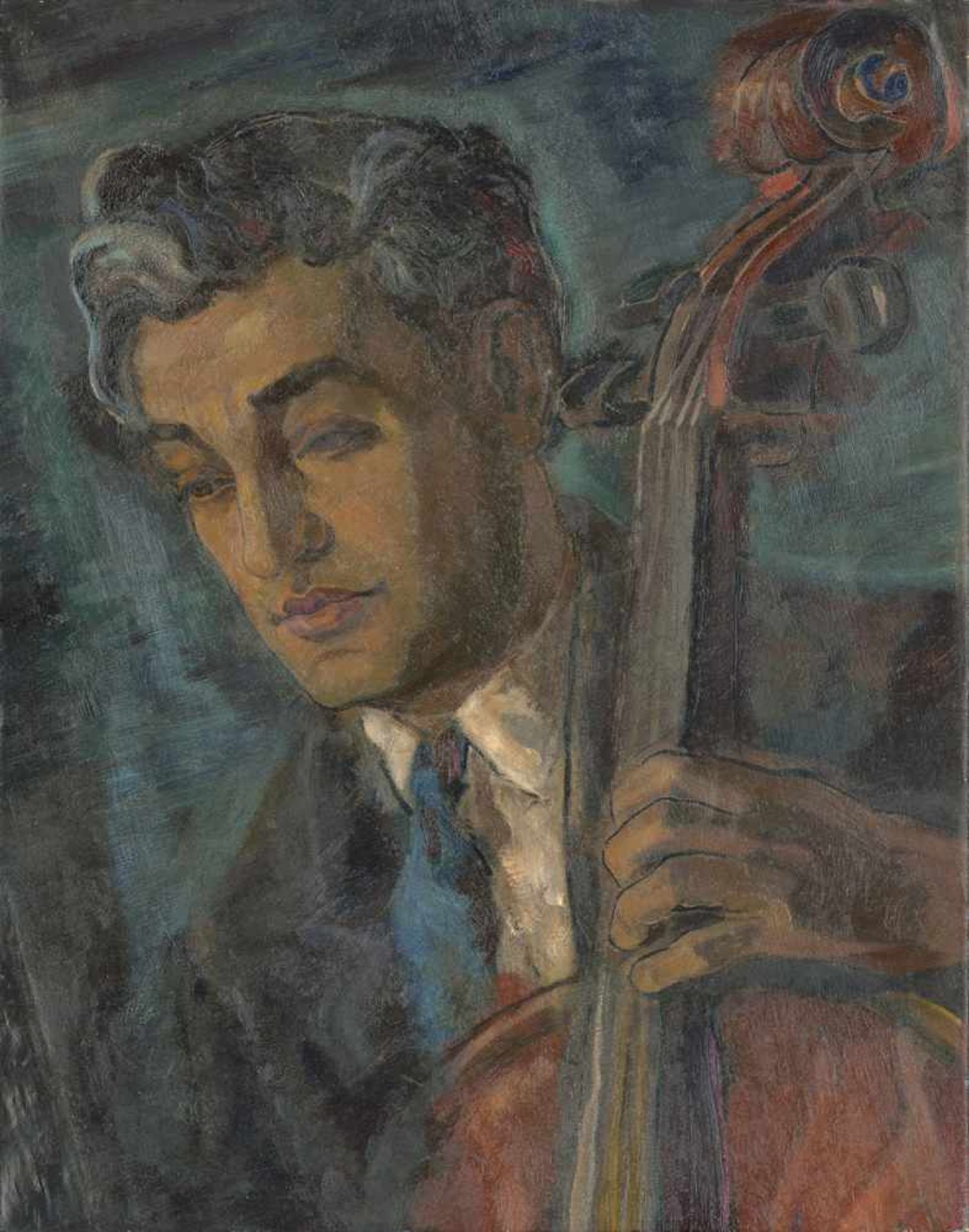 Gassler, Josef: Cellist Heifetz