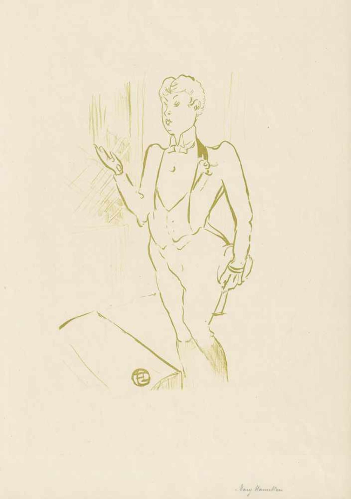 Toulouse-Lautrec, Henri de: Mary Hamilton