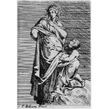 Bonnejonne, Eloi: Allegorische Frauengestalt mit einem nackten Knaben (Ceres?)Allegorische